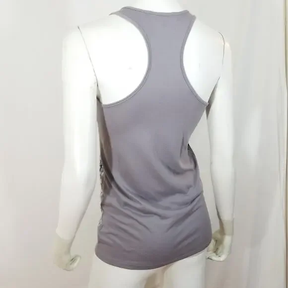 Almost Famous tribal feather sequin disc tank top - Picture 5 of 6